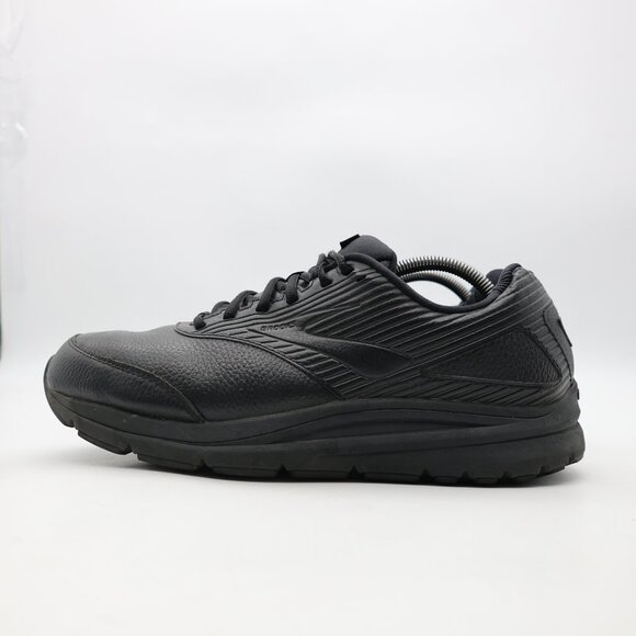 Brooks Addiction Walker 2 Men\'s Size 11 Black Leather Walking Shoes Sneakers main image 4